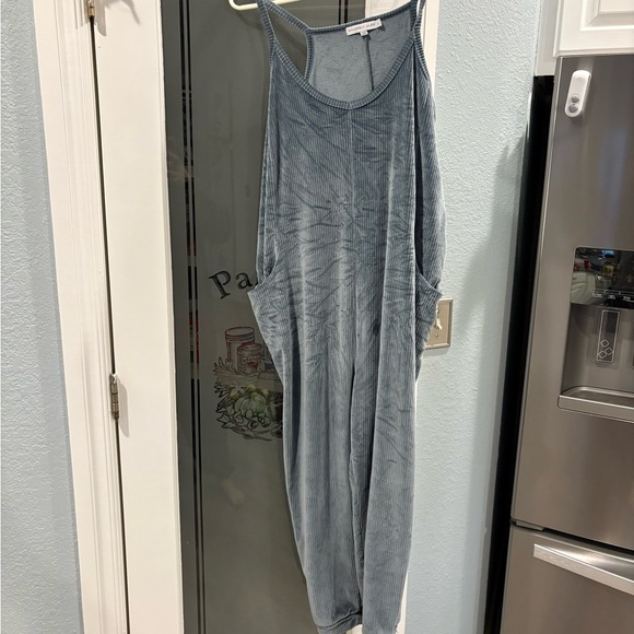 Sincerly Jules Pants - Sincerely Jules velvet jumpsuit.